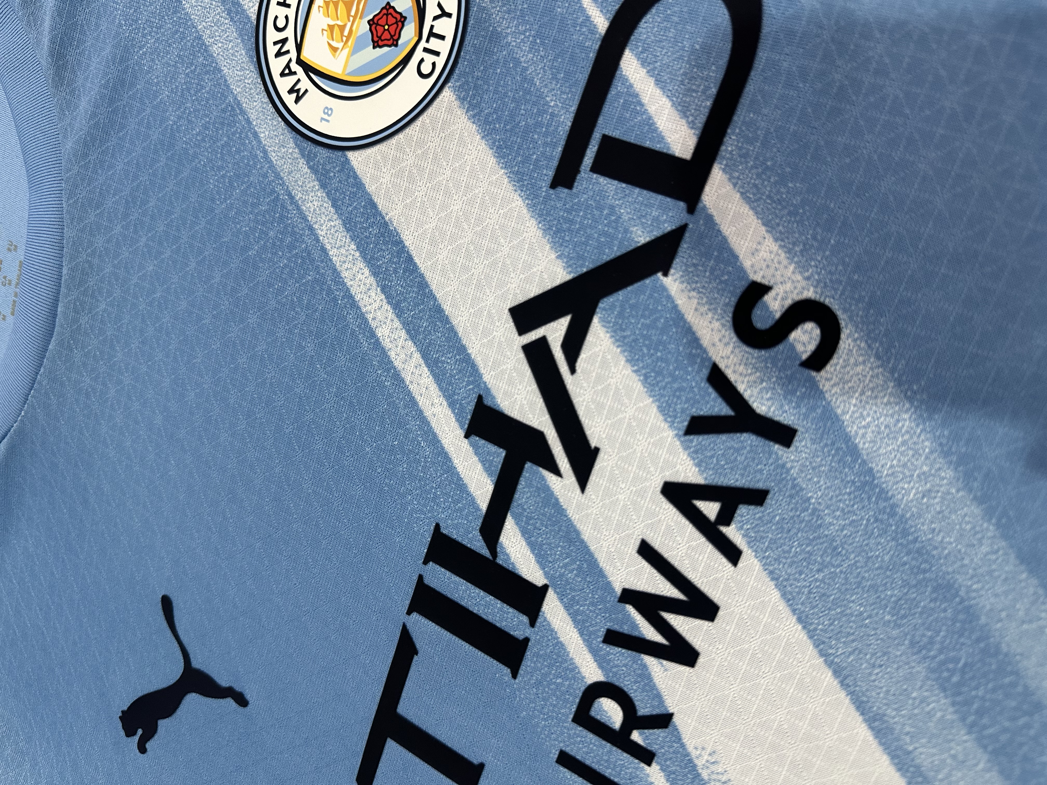 Manchester City  Player Version Home Jersey 25/26