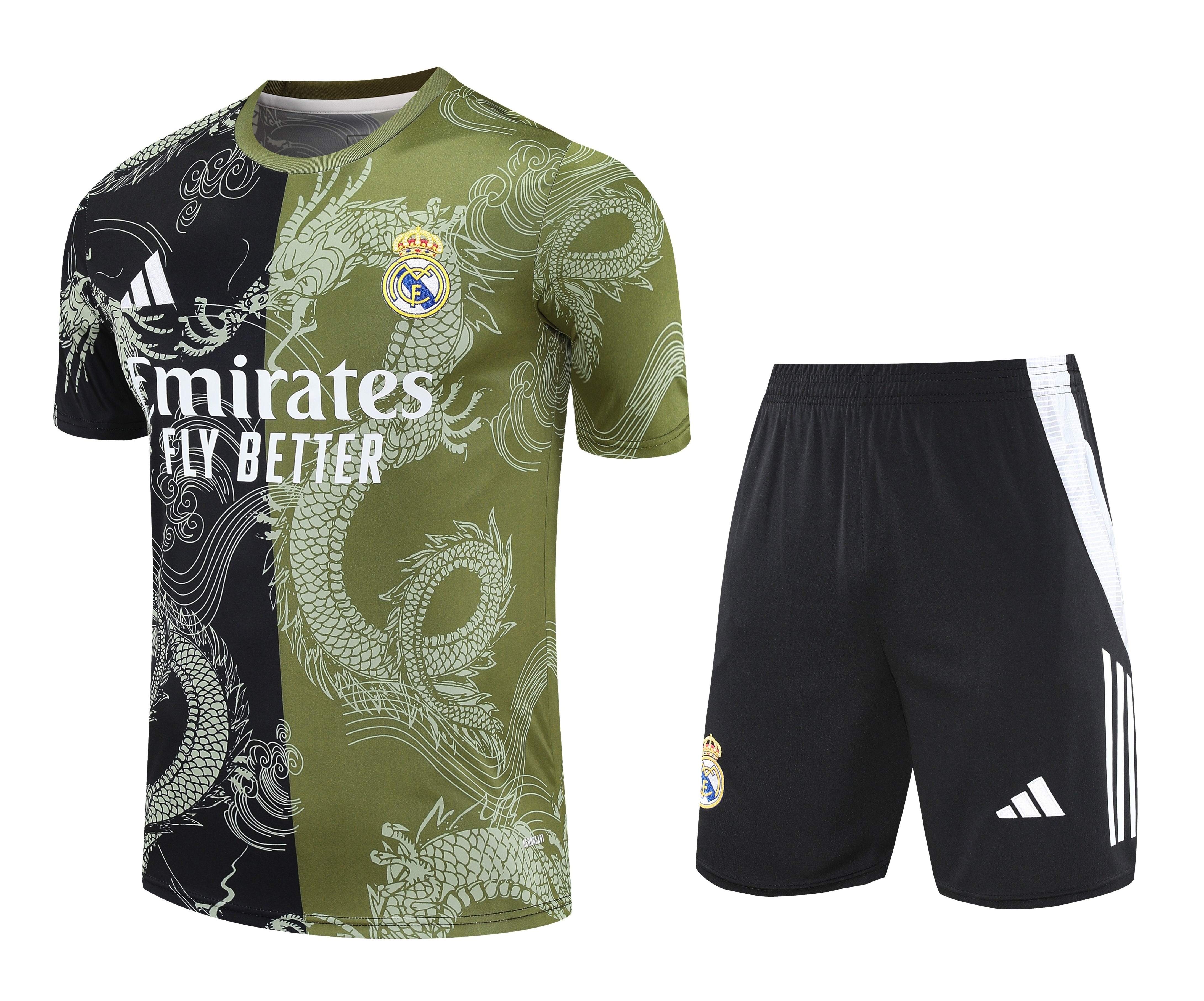 Real Madrid Training Jersey 2025/26 Green