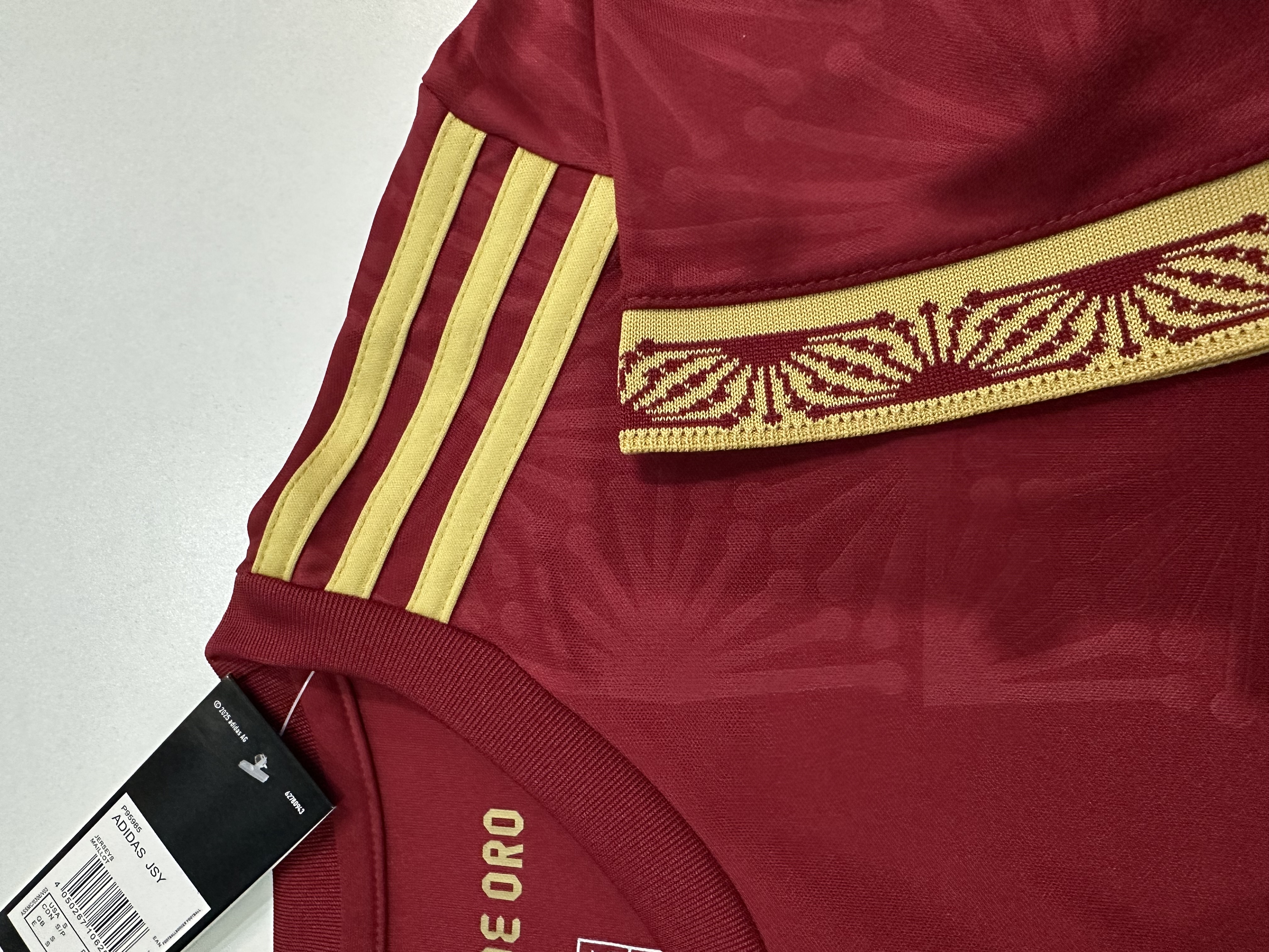 Mexico Gold Cup jersey 2025/26  Red（Embroidery）