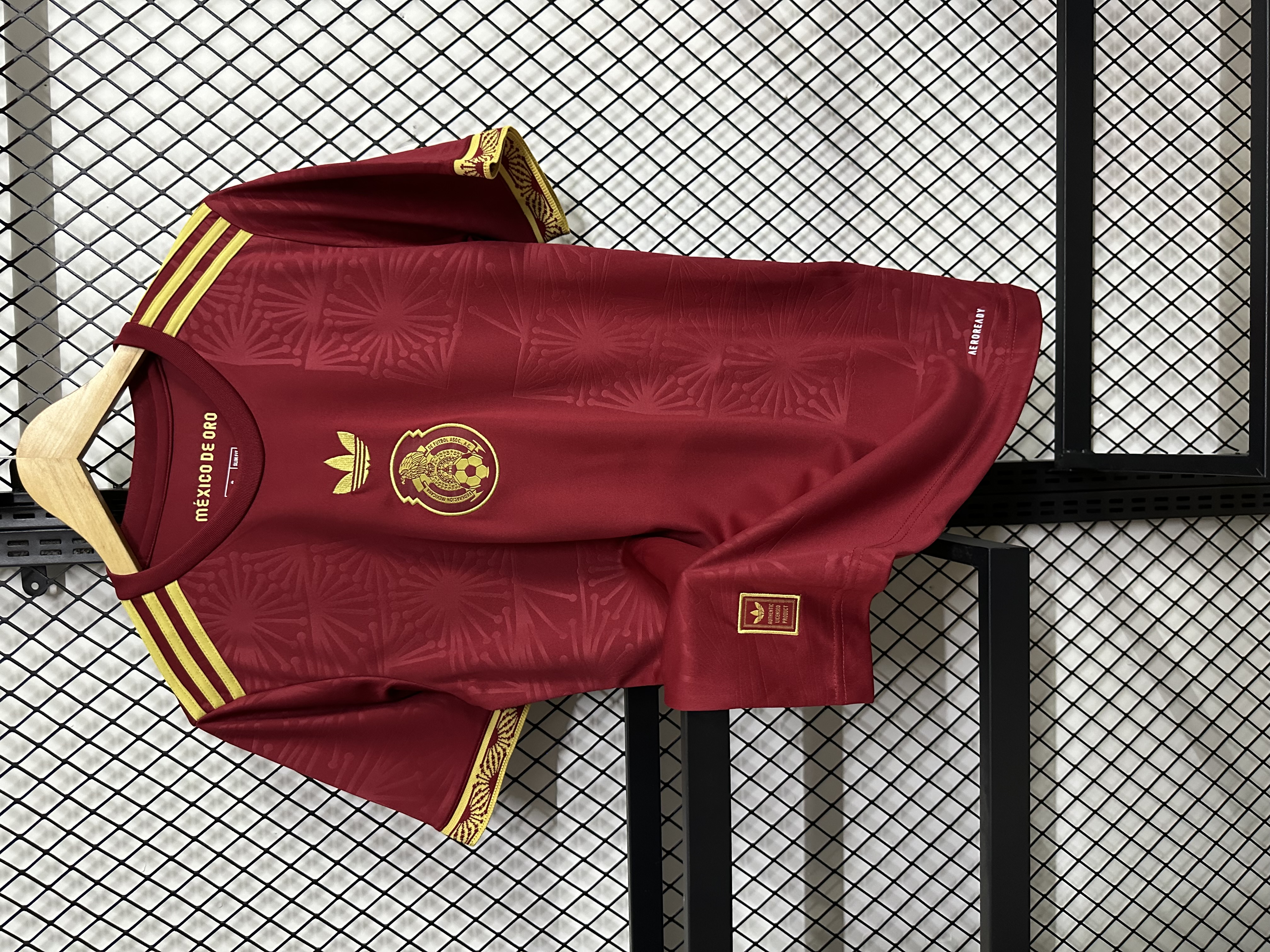 Mexico Gold Cup jersey 2025/26  Red（Embroidery）