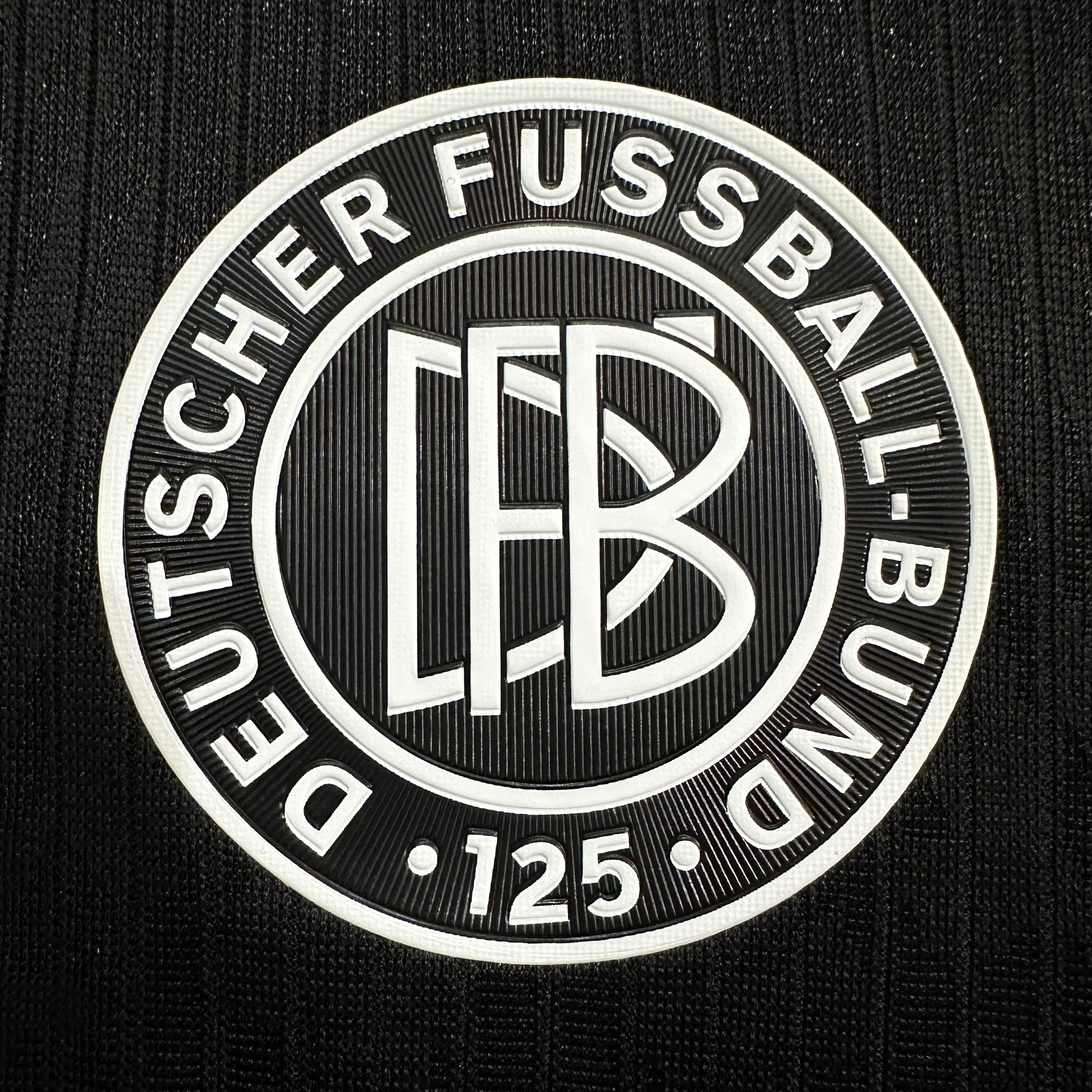 Germany Player Version 125th Anniversary Jersey  Black