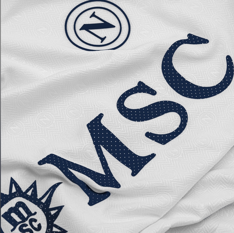 SSC Napoli Maglia Gara Away Campioni d'Italia 2024/2025