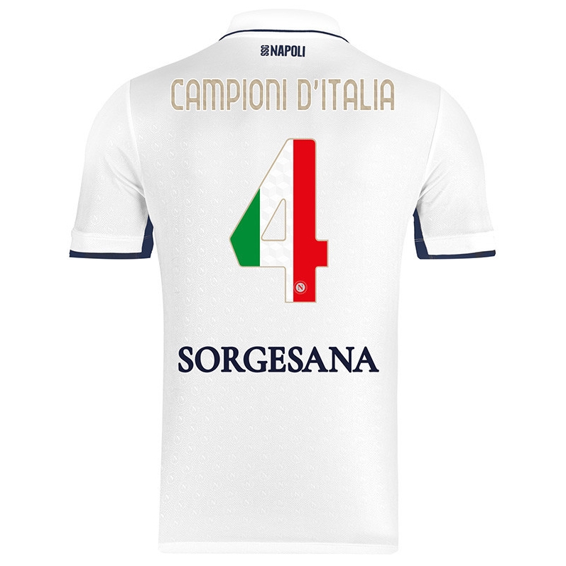 SSC Napoli Maglia Gara Away Campioni d'Italia 2024/2025