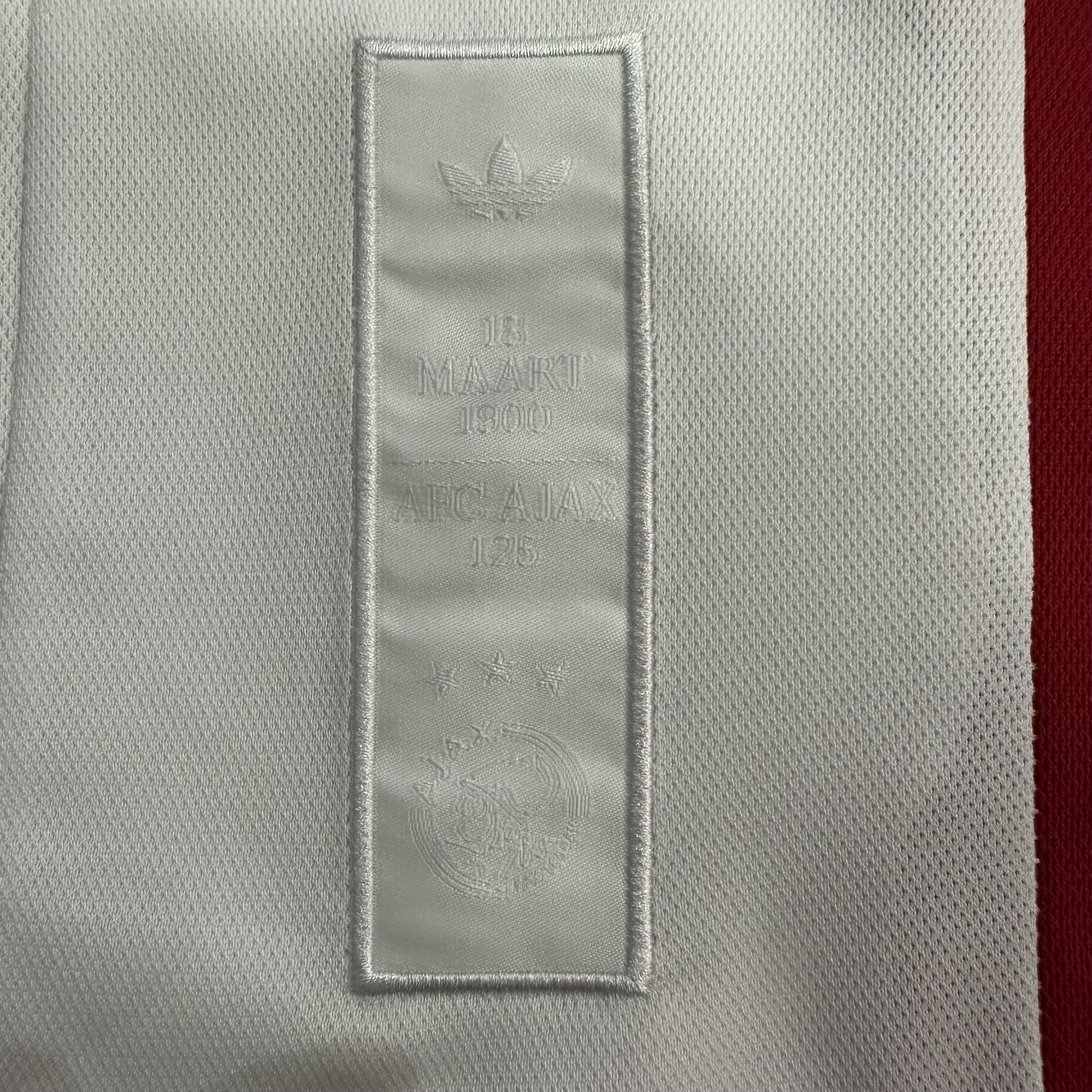 Ajax 125th Anniversary Jersey 2025/26