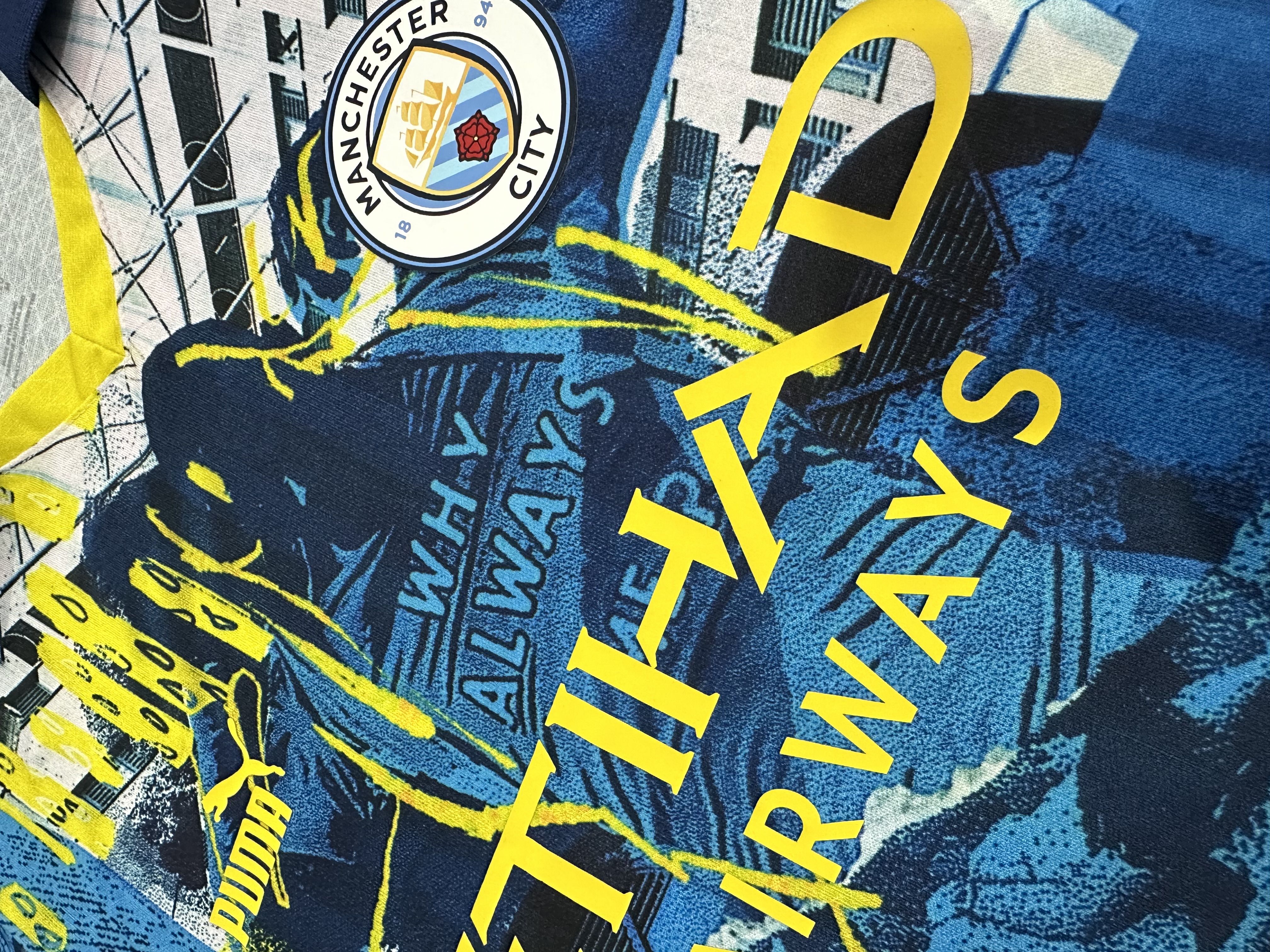 Manchester City  Player Version Special Edition Jersey 25/26  Blue