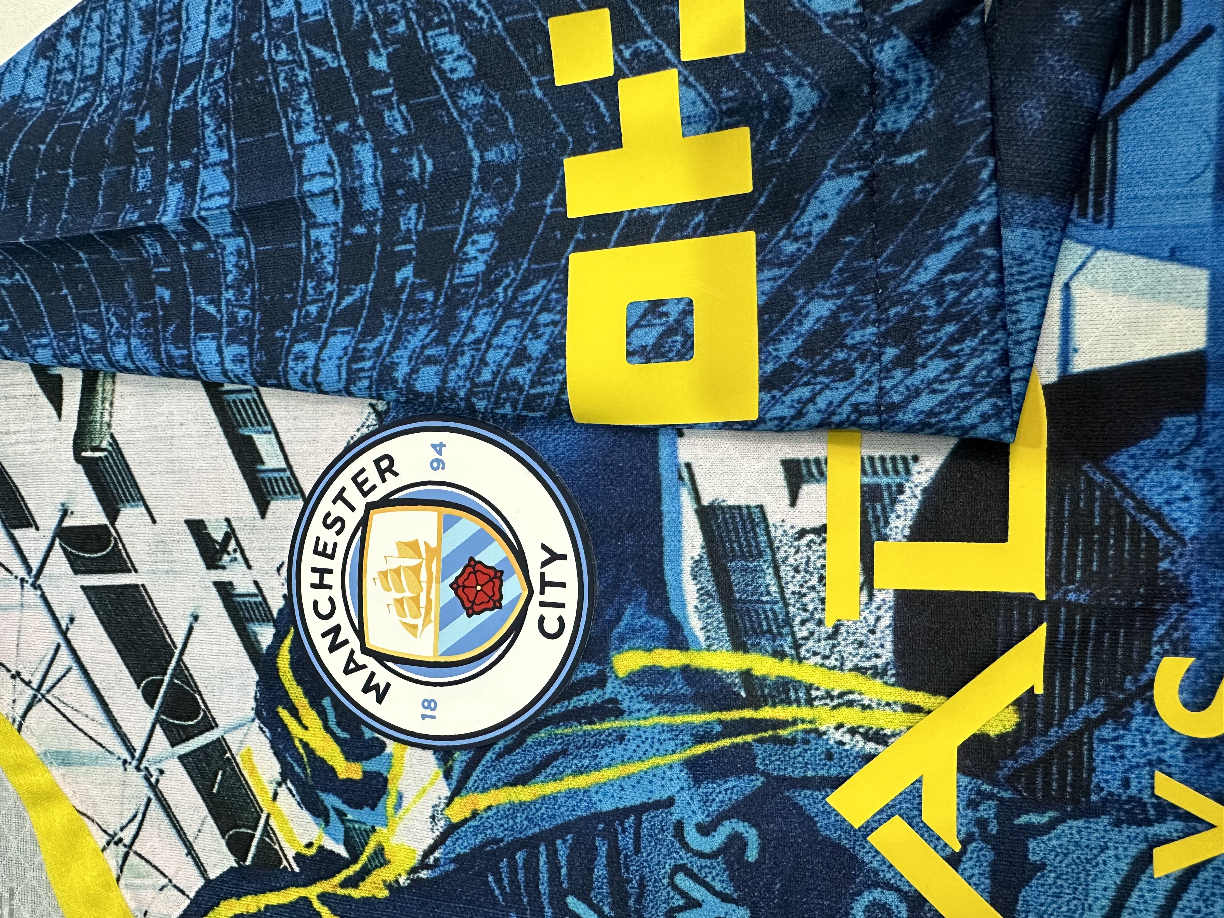 Manchester City  Player Version Special Edition Jersey 25/26  Blue