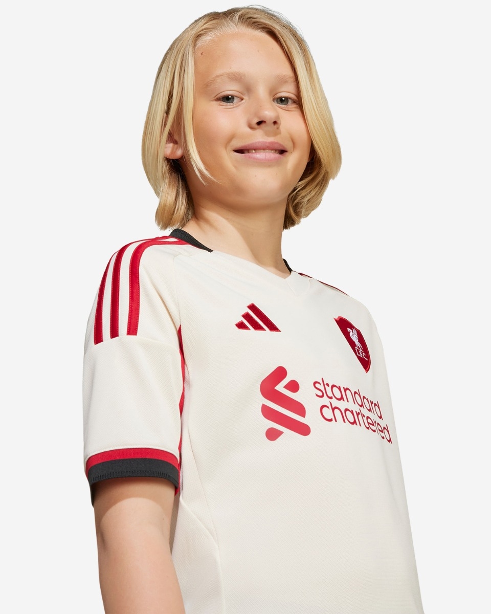 Kid's Liverpool Away Jersey+Shorts 25/26