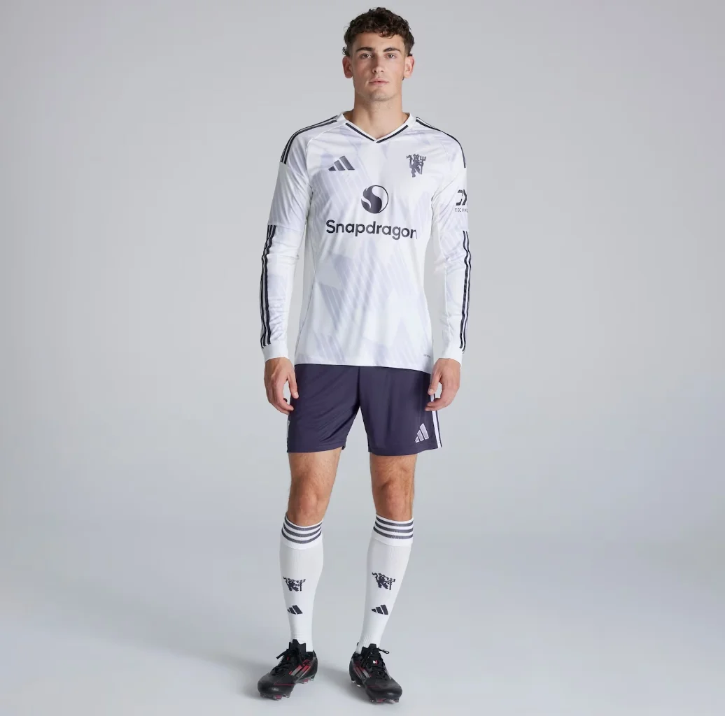 Manchester United Away Long Sleeve Jersey 2025/26