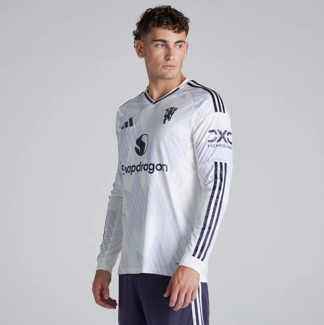 Manchester United Away Long Sleeve Jersey 2025/26