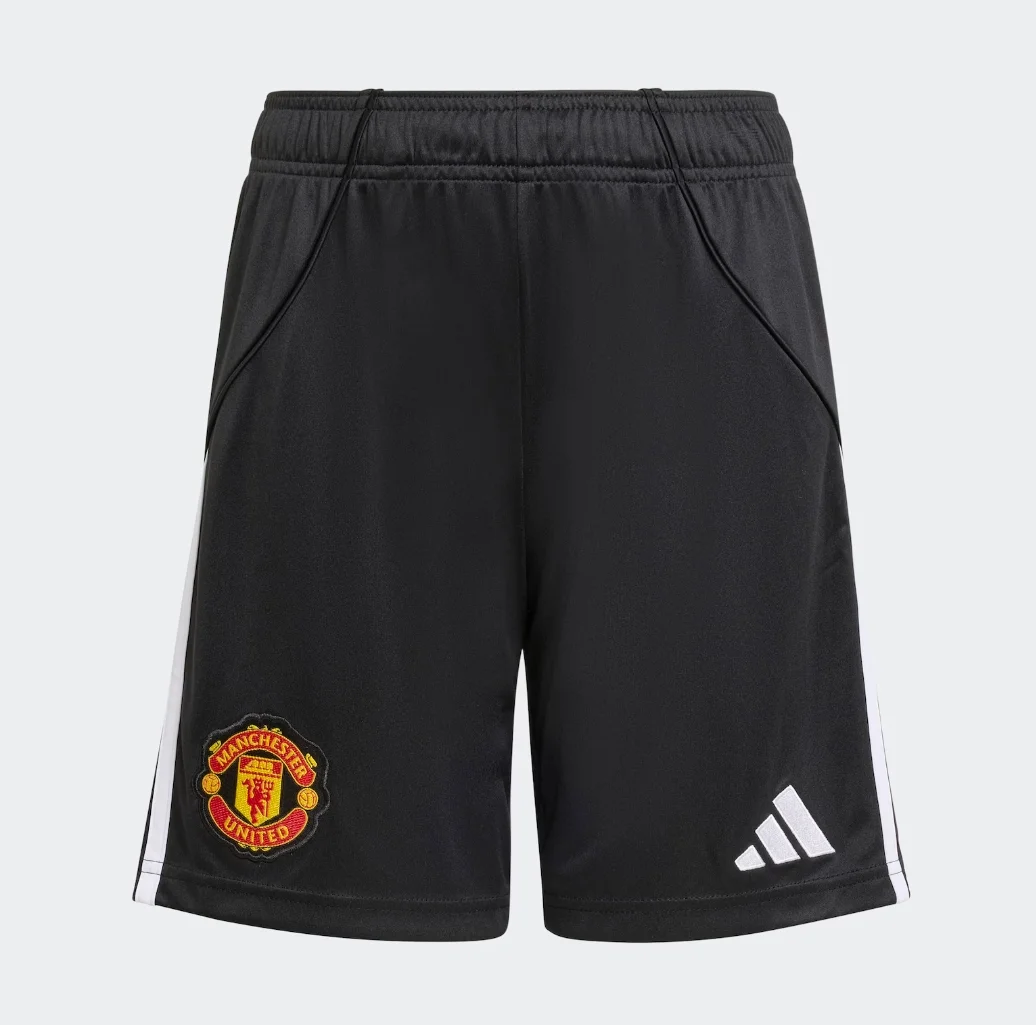 Manchester United Home Shorts 2025/26 Black