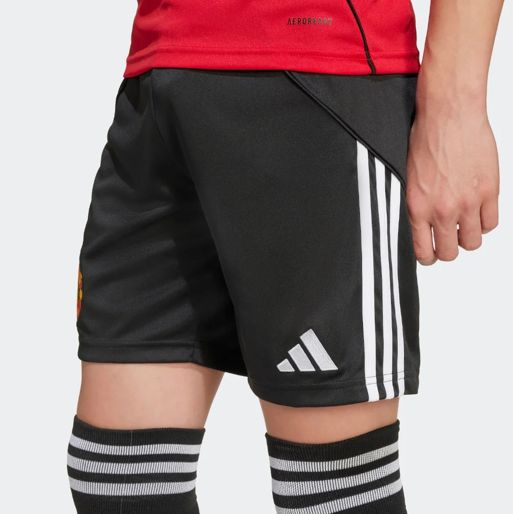 Manchester United Home Shorts 2025/26 Black