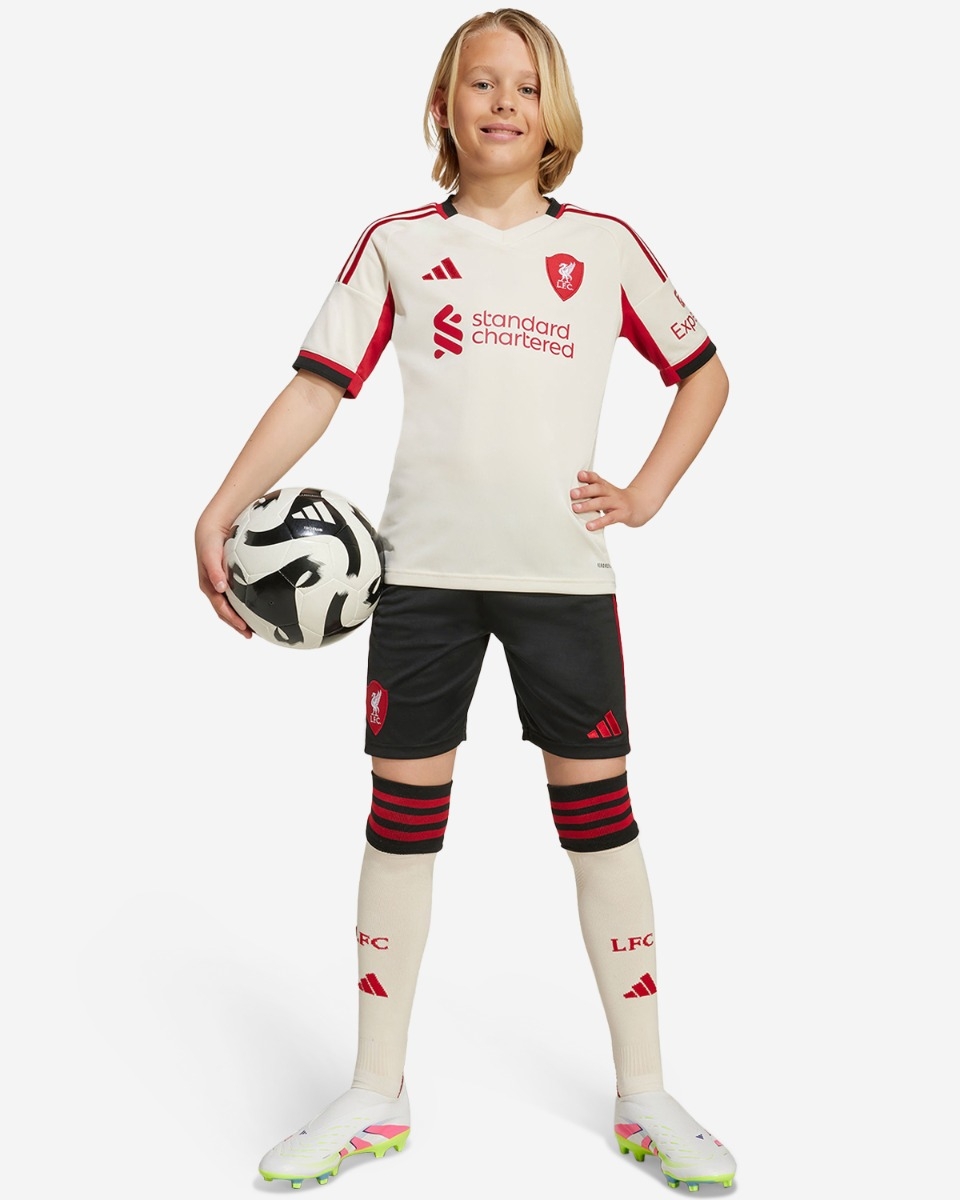 Kid's Liverpool Away Jersey+Shorts 25/26