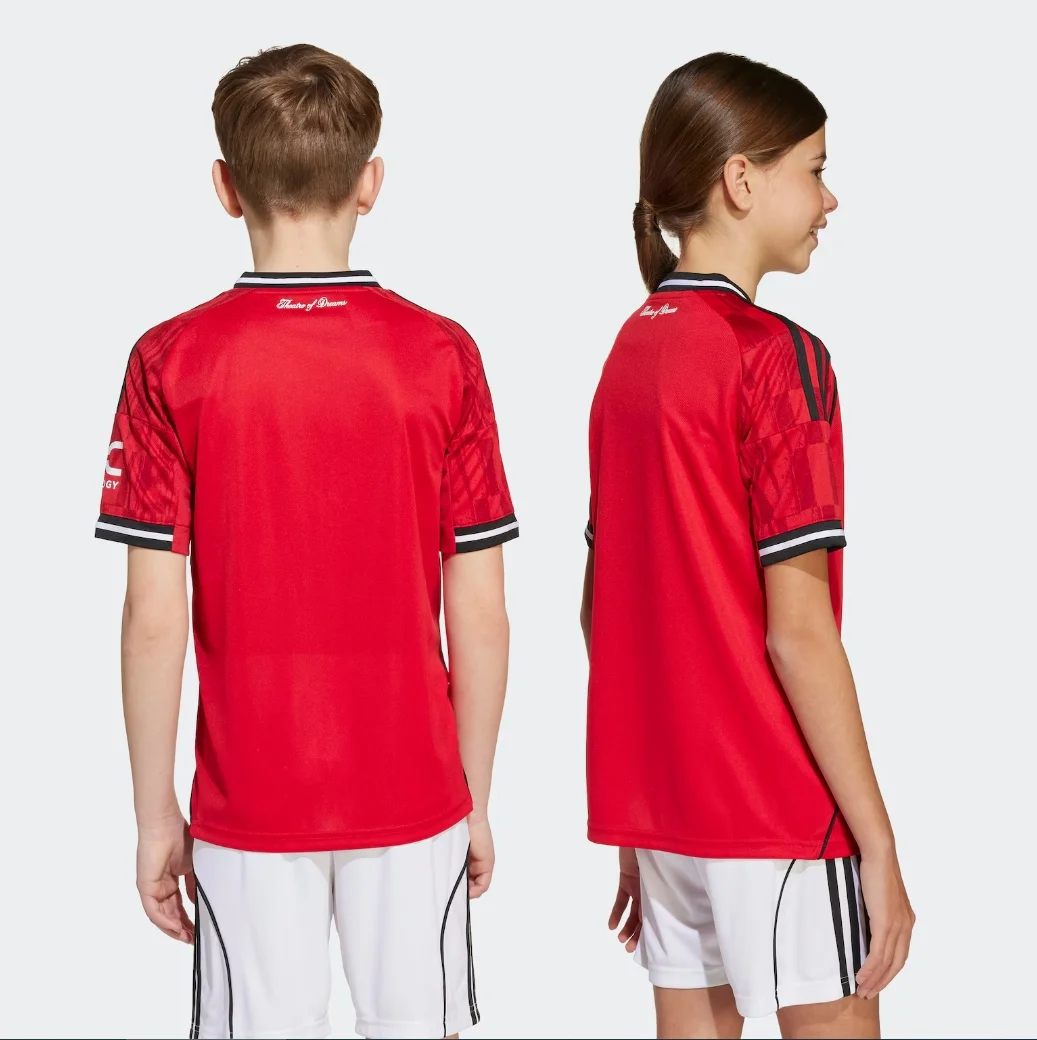 Kid's Manchester United Home Jersey+Shorts 2025/26