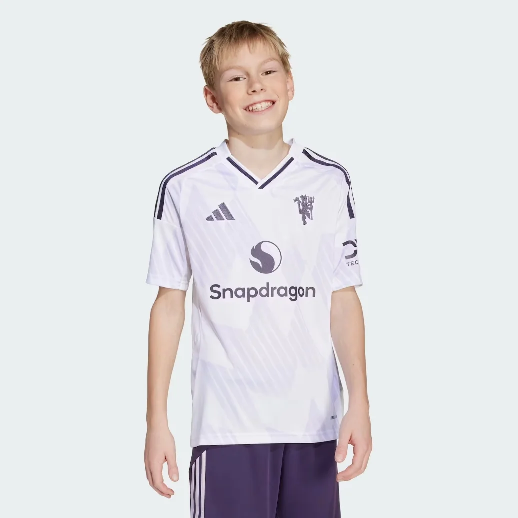 Kid's Manchester United Away Jersey+Shorts 2025/26