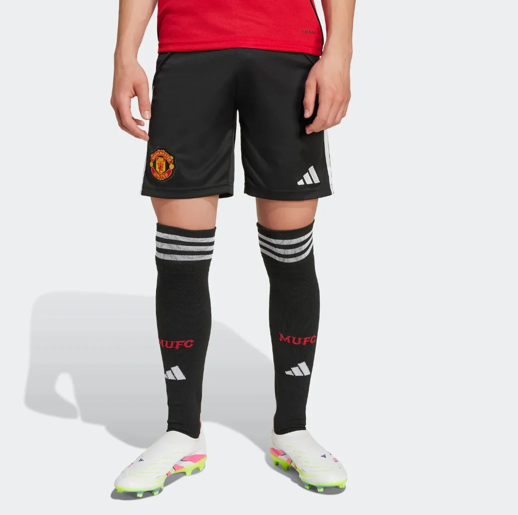 Manchester United Home Shorts 2025/26 Black