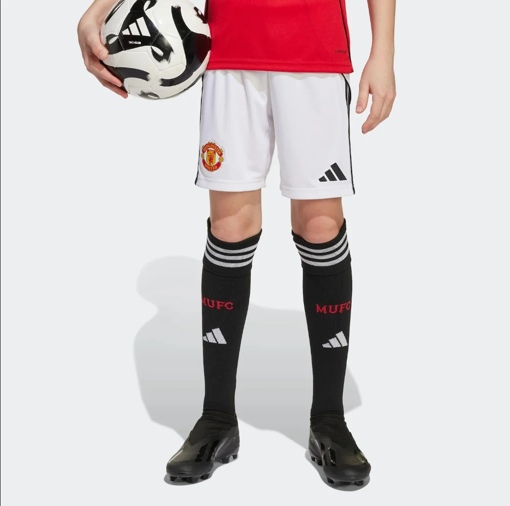 Manchester United Home Shorts 2025/26 White