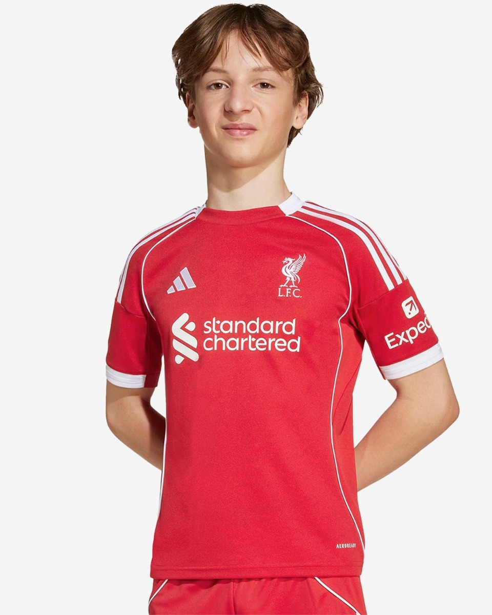 Kid's Liverpool Home Jersey+Shorts 25/26