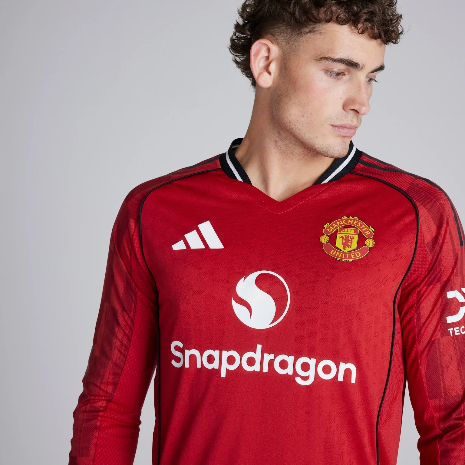 Manchester United Home Long Sleeve Jersey 2025/26