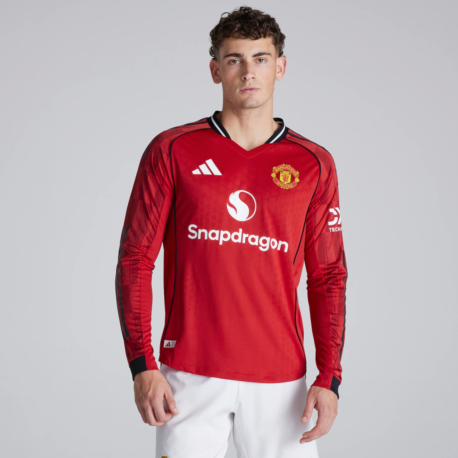 Manchester United Home Long Sleeve Jersey 2025/26