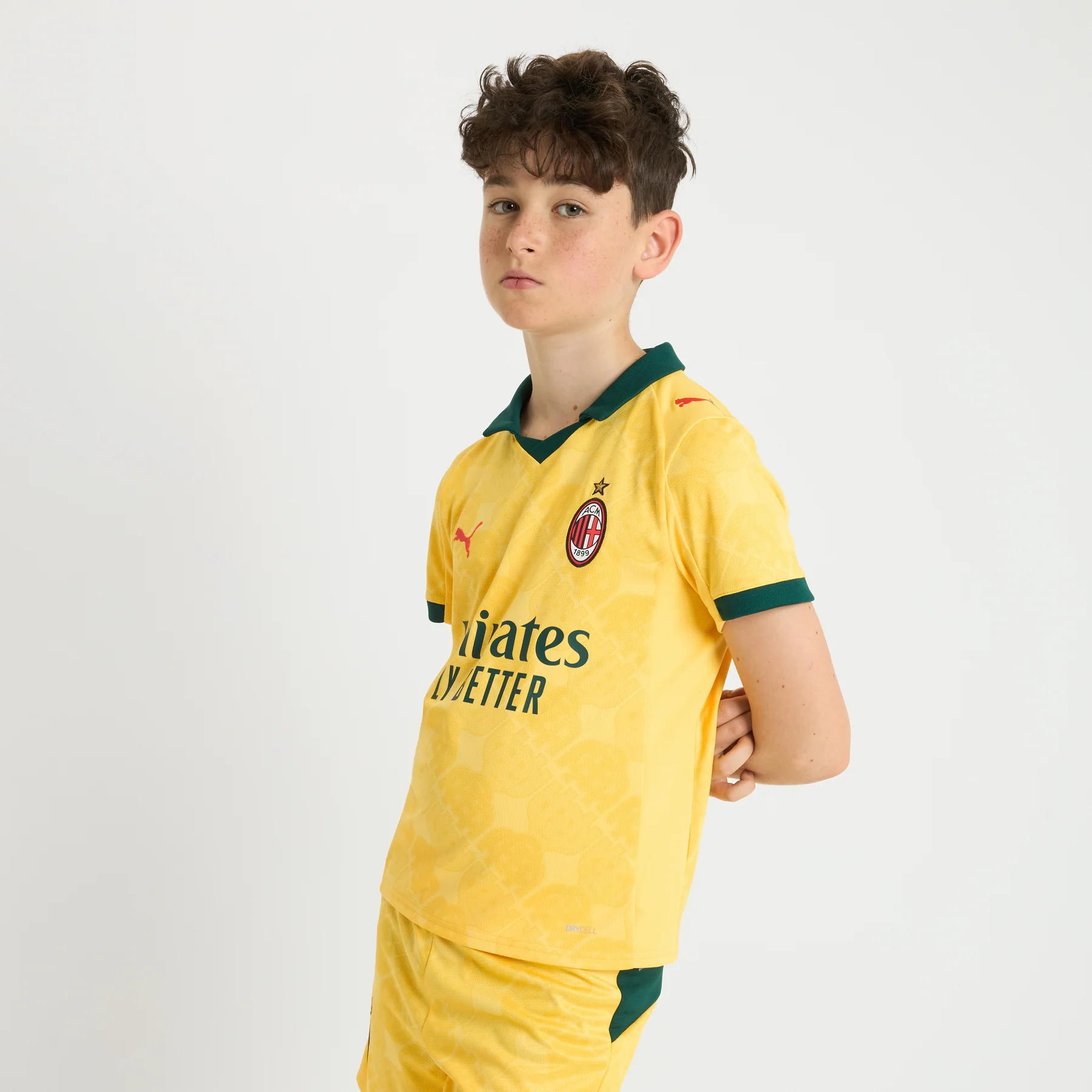 Kid's AC Milan Third Jersey+Shorts 2025/26