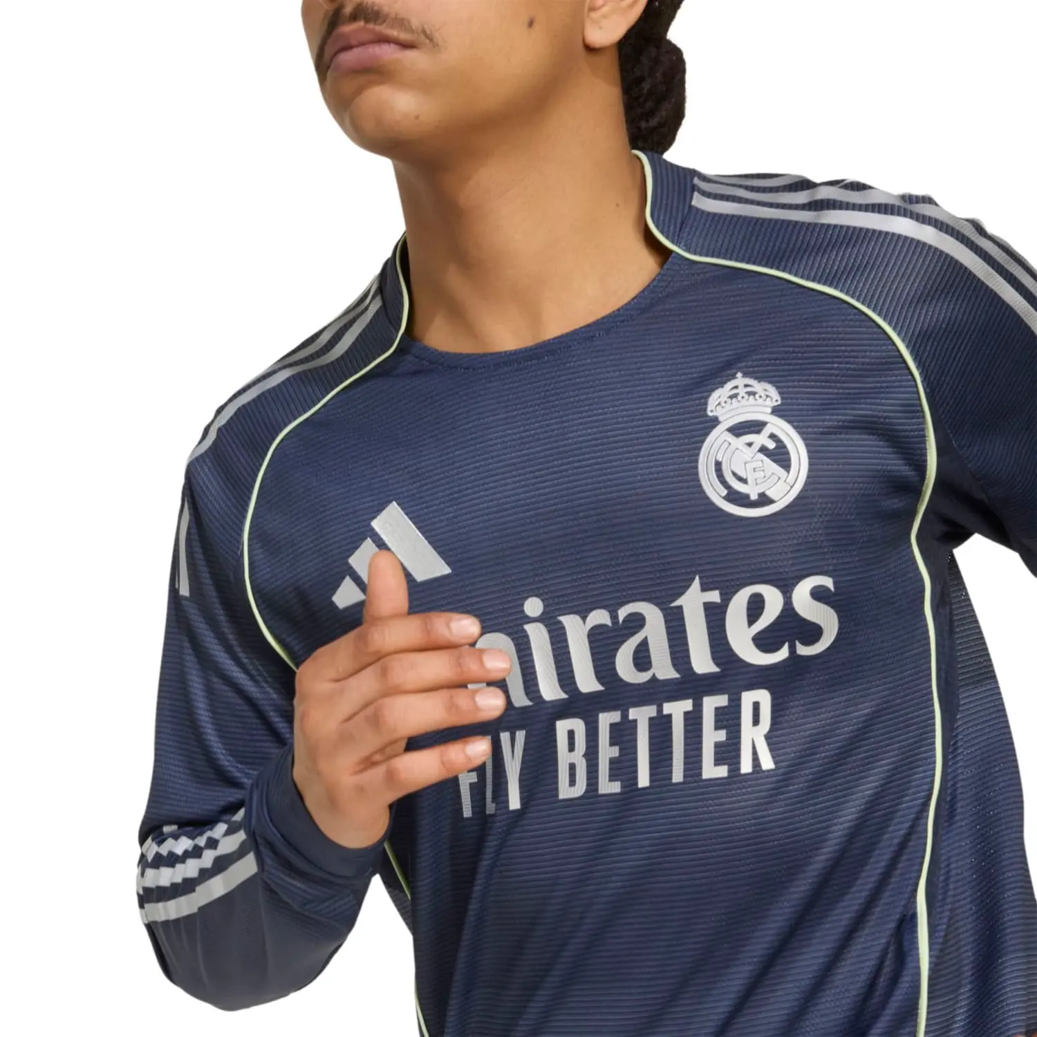 Real Madrid Away Long Sleeve Jersey  2025/26