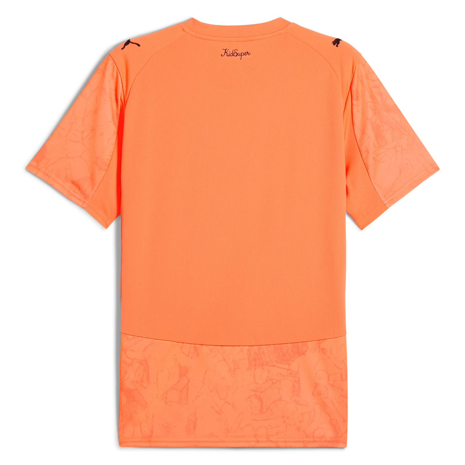 Kids’ Manchester City Goalkeeper Shirt+Shorts 25/26 Orange