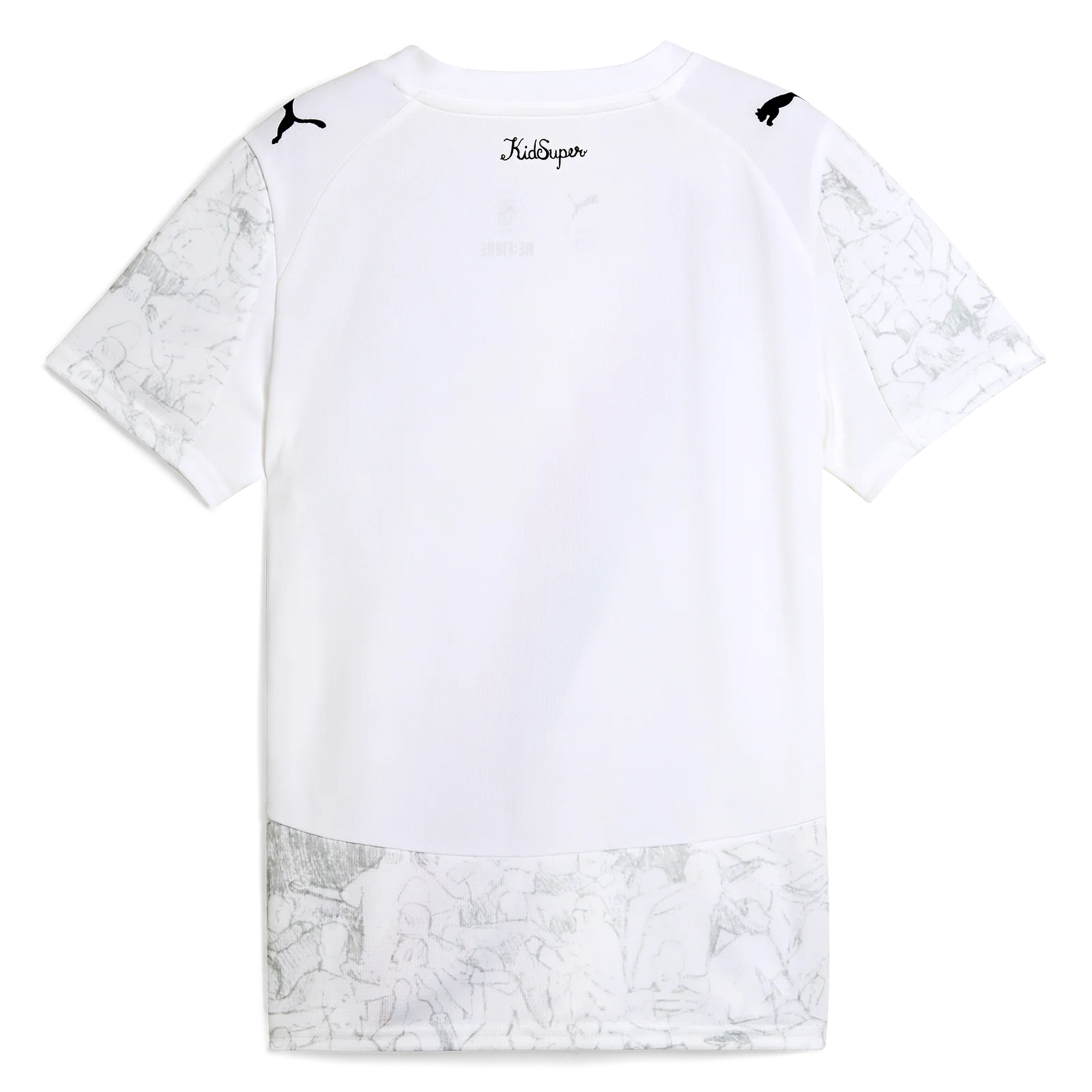 Kids’ Manchester City KidSuper Shirt+Shorts 25/26 white