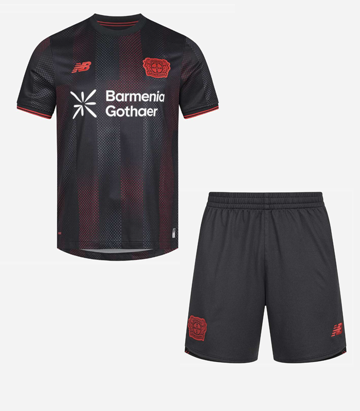 Kid's Bayer 04 Leverkusen Home Jersey+Shorts 2025/26