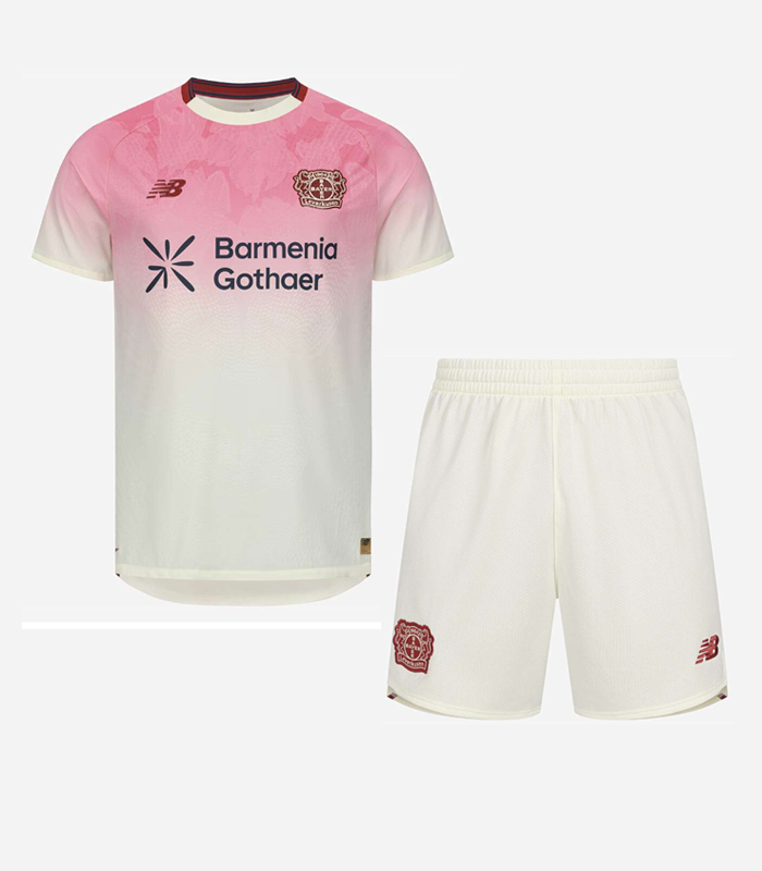 Kid's Bayer 04 Leverkusen Away Jersey+Shorts 2025/26