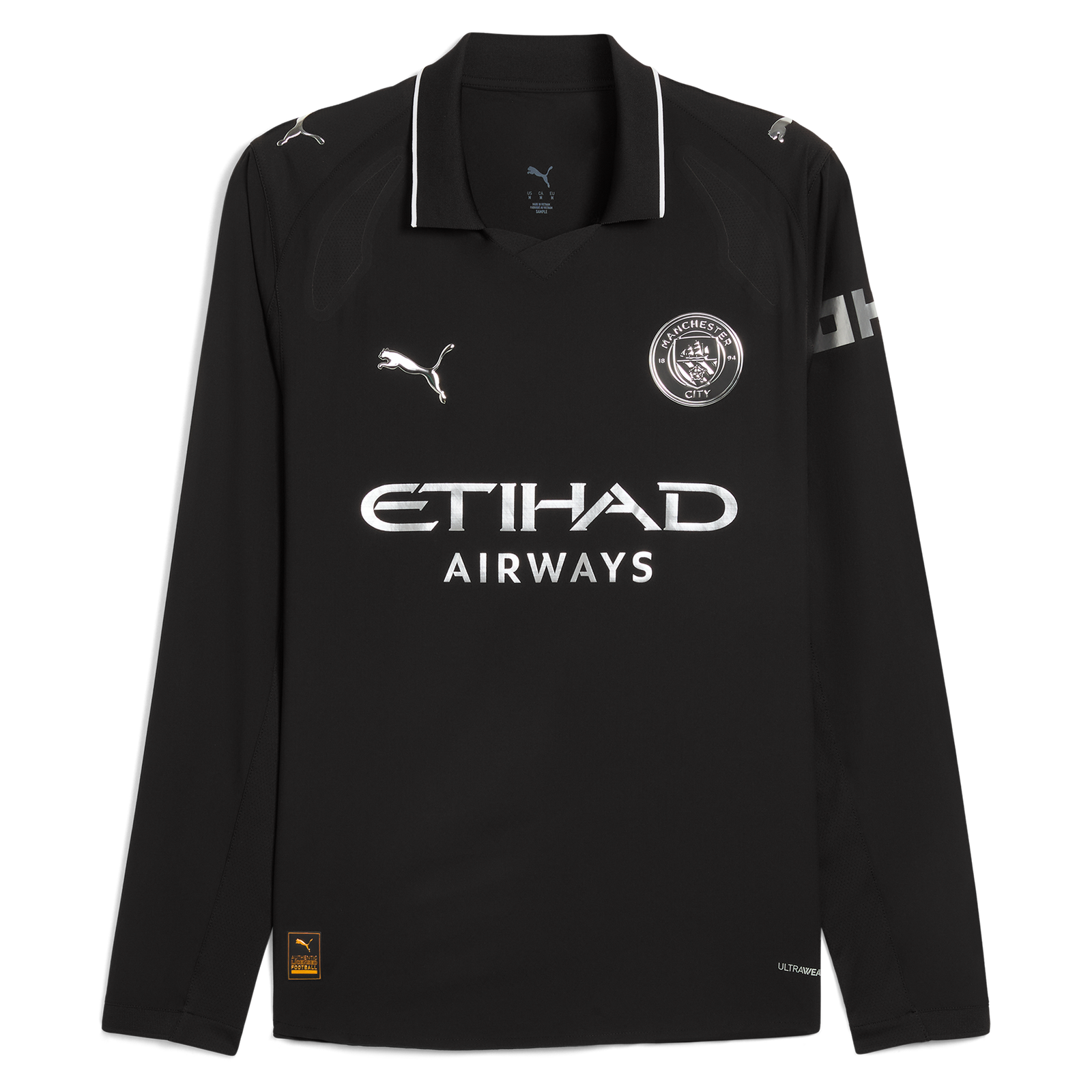 Manchester City Away Long Sleeve Jersey 2025/26