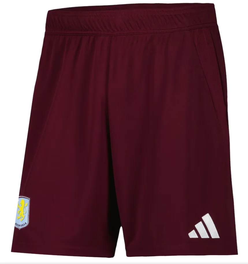 Aston Villa Home Shorts 2025/26