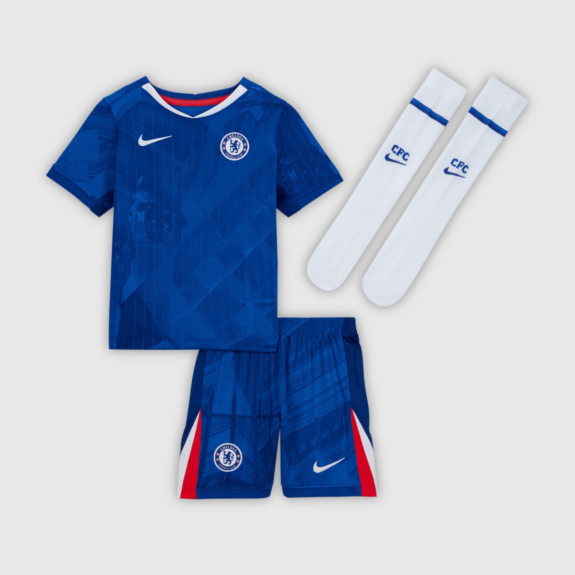 Kid's Chelsea Home Jersey+Shorts 2025/26