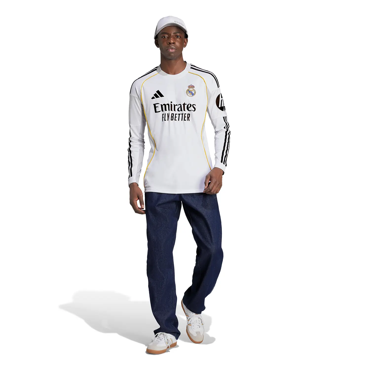 Real Madrid Home Long Sleeve Jersey  2025/26