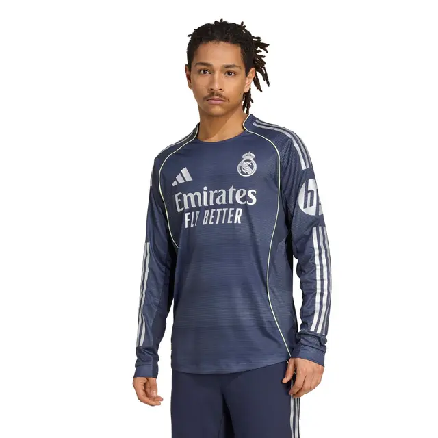 Real Madrid Away Long Sleeve Jersey  2025/26