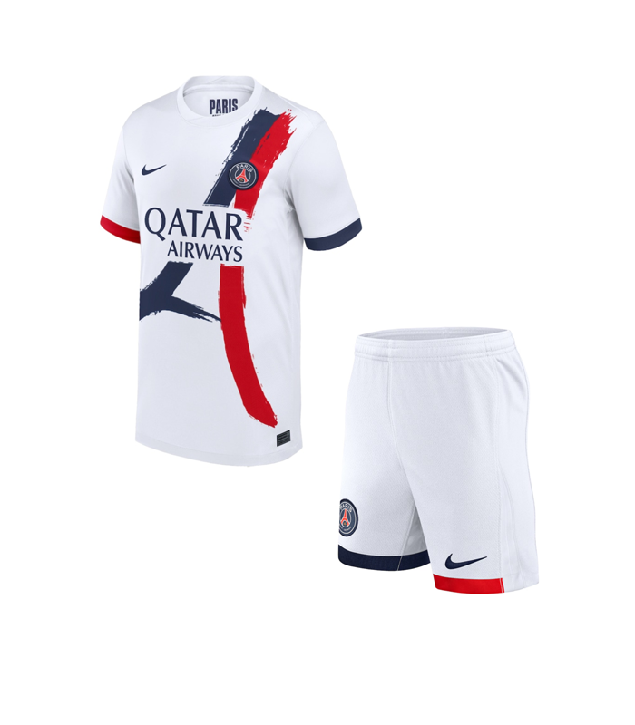 Kid's Paris Saint-Germain Away Jersey+Shorts 25/26