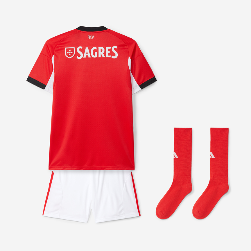 Kid's FC Benfica Home Jersey+Shorts 2025/26