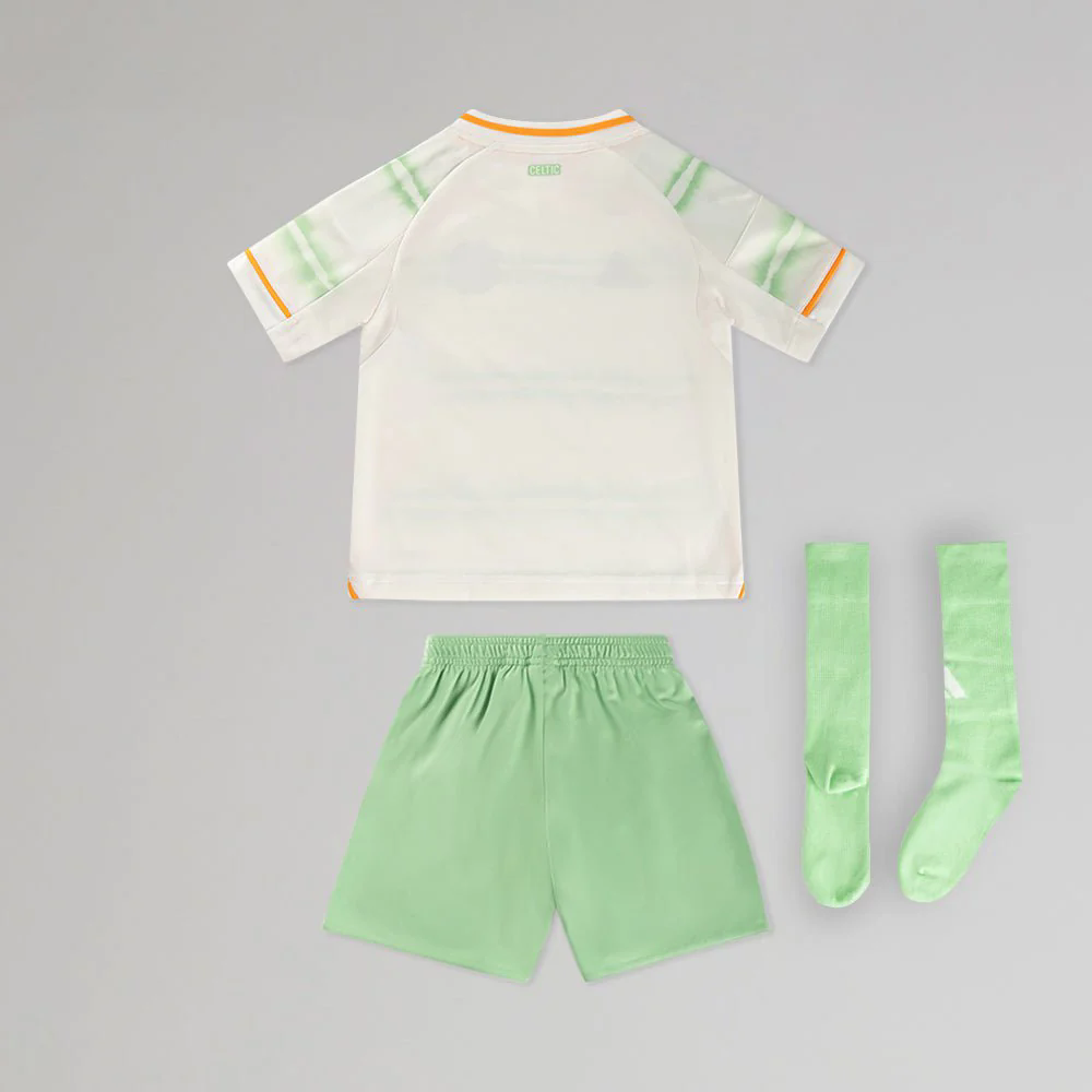 Kid's Celtic Third Jersey+Shorts 2025/26