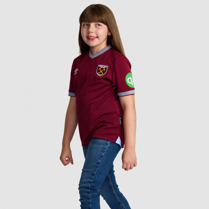 Kid's West Ham Home Jersey+Shorts 25/26