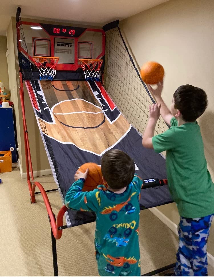 【Sports&Outdoors】2 Player Space Saving Arcade Basketball