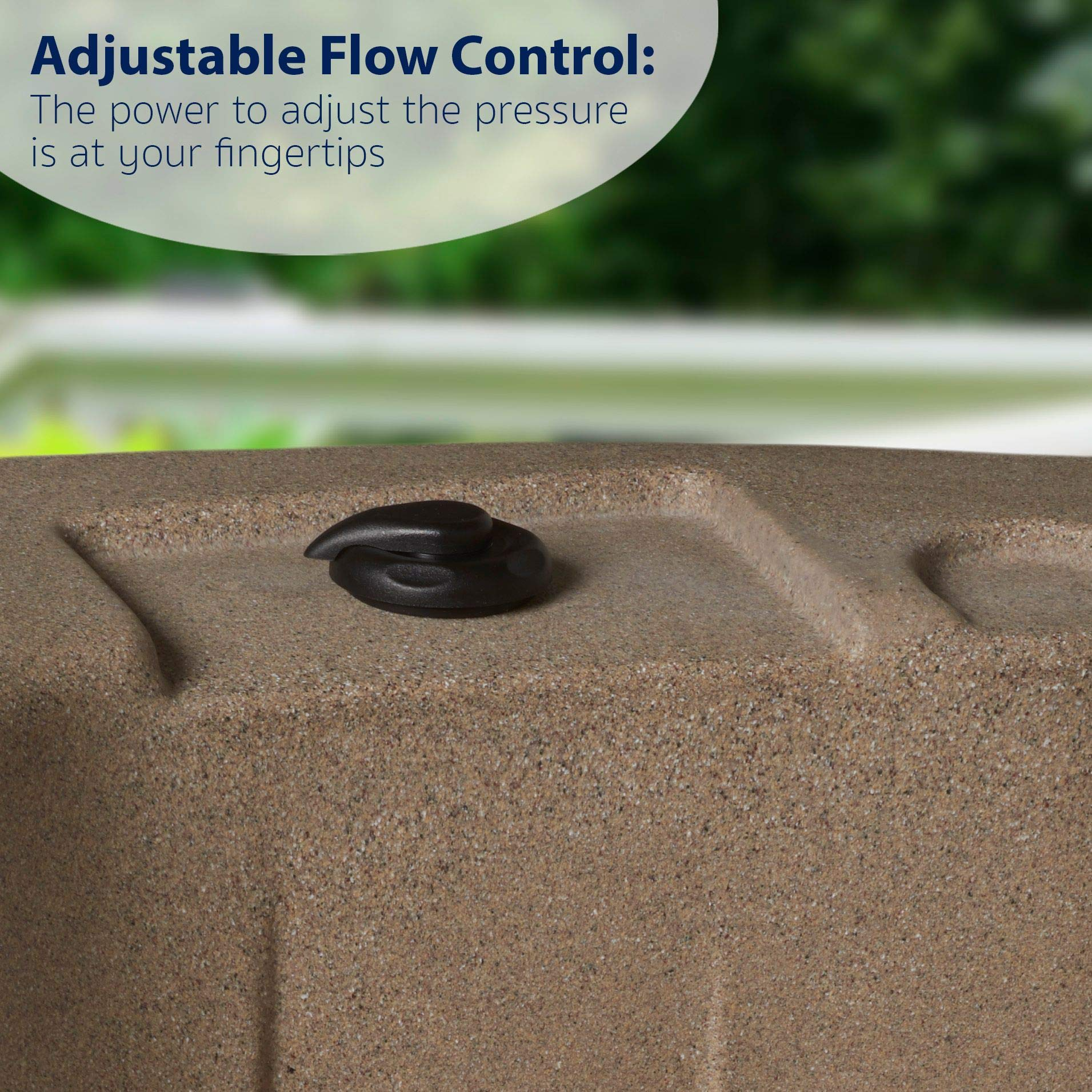 【Sports&Outdoors】20-Jets NEW Arbor Hot Tub, Seats 5-7, Cobblestone