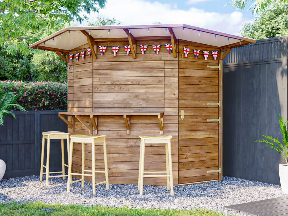 【Home&Garden】Outdoor Bar Shed - The Hangover Corner Garden Bar | 2x2 m