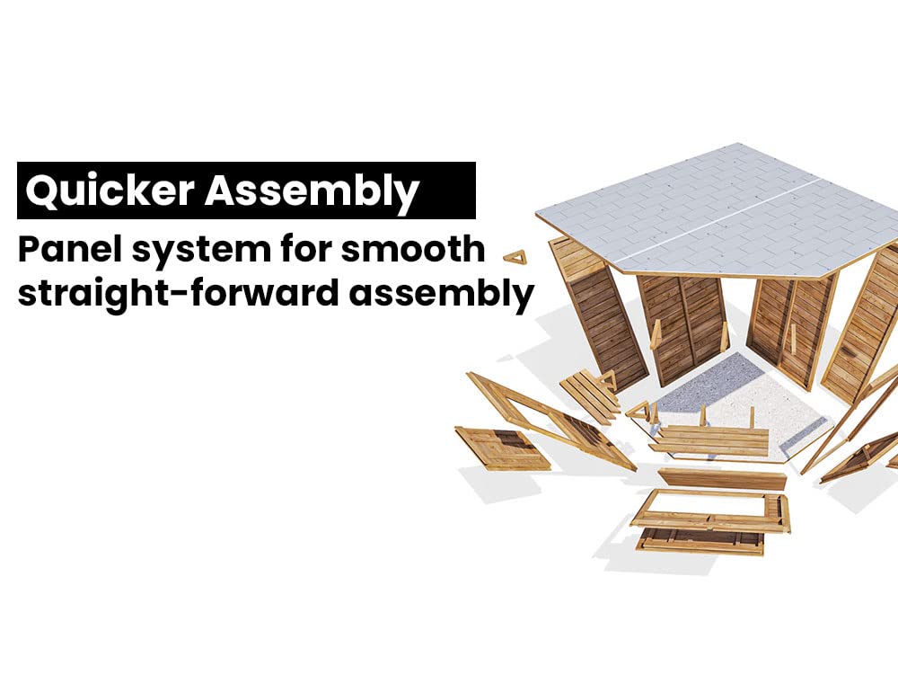 【Home&Garden】Outdoor Bar Shed - The Hangover Corner Garden Bar | 2x2 m