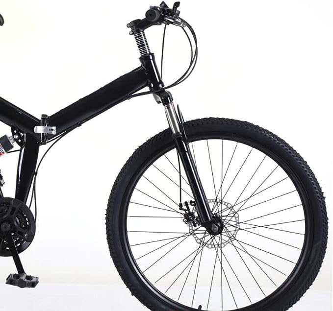 WSIKGHU 26-inch mountain bike carbon steel bicycle folding bicycle