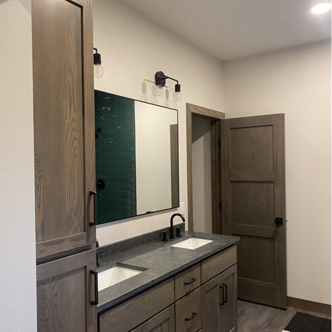 【Home Improvement】Rectangle Metal Mirror