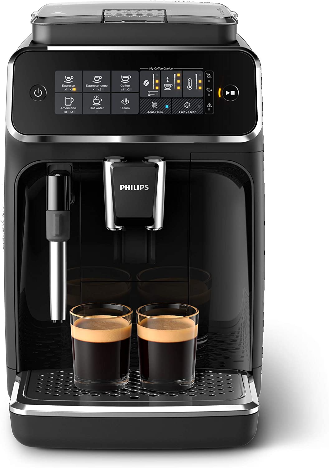 【Appliances】Fully Automatic Espresso Machine with Milk Frother, EP322144, Black