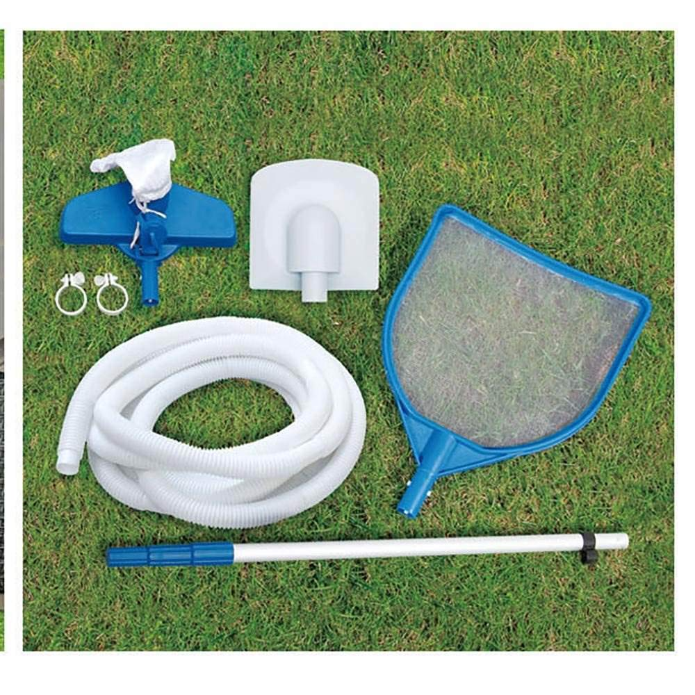【Sports&Outdoors】16ft x 48in Above Ground Frame Outdoor Swimming Pool Set