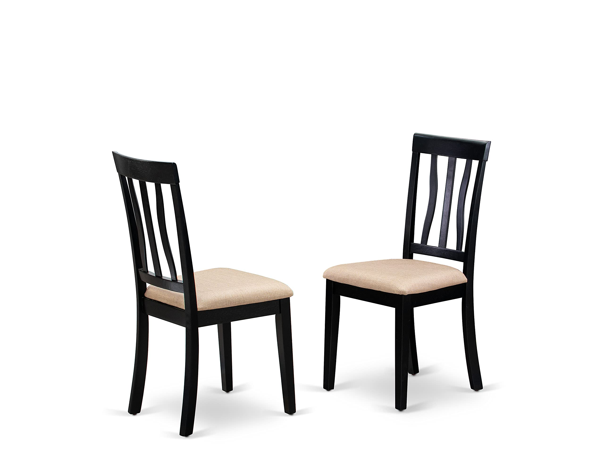 【Furniture】5-PC Kitchen Table Set - Kitchen Dining Table with Rectangular Top - 4 Dining Room Chairs