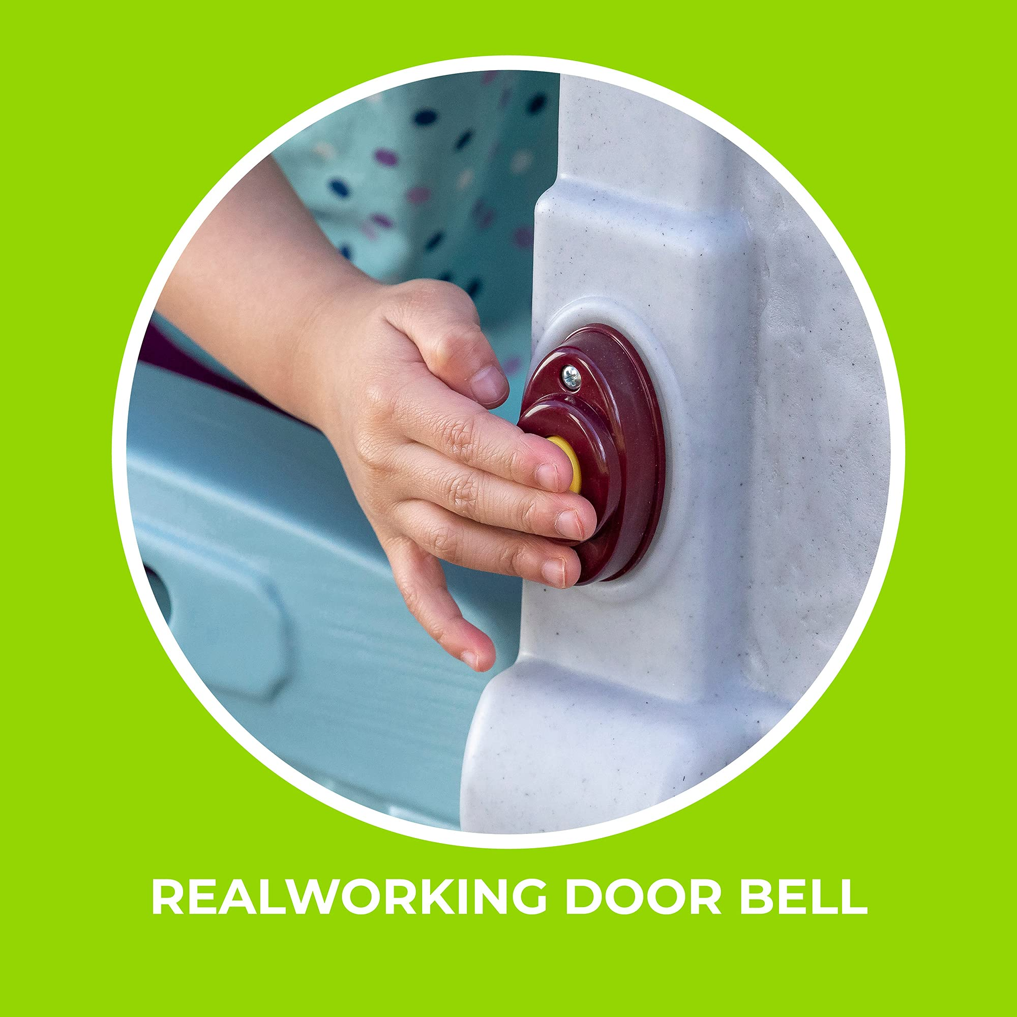 【Sports&Outdoors】Enchanting Adventures 2-Story Playhouse & Slide, Blue