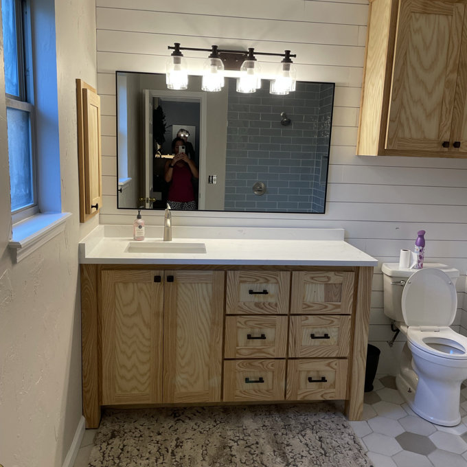 【Home Improvement】Rectangle Metal Mirror