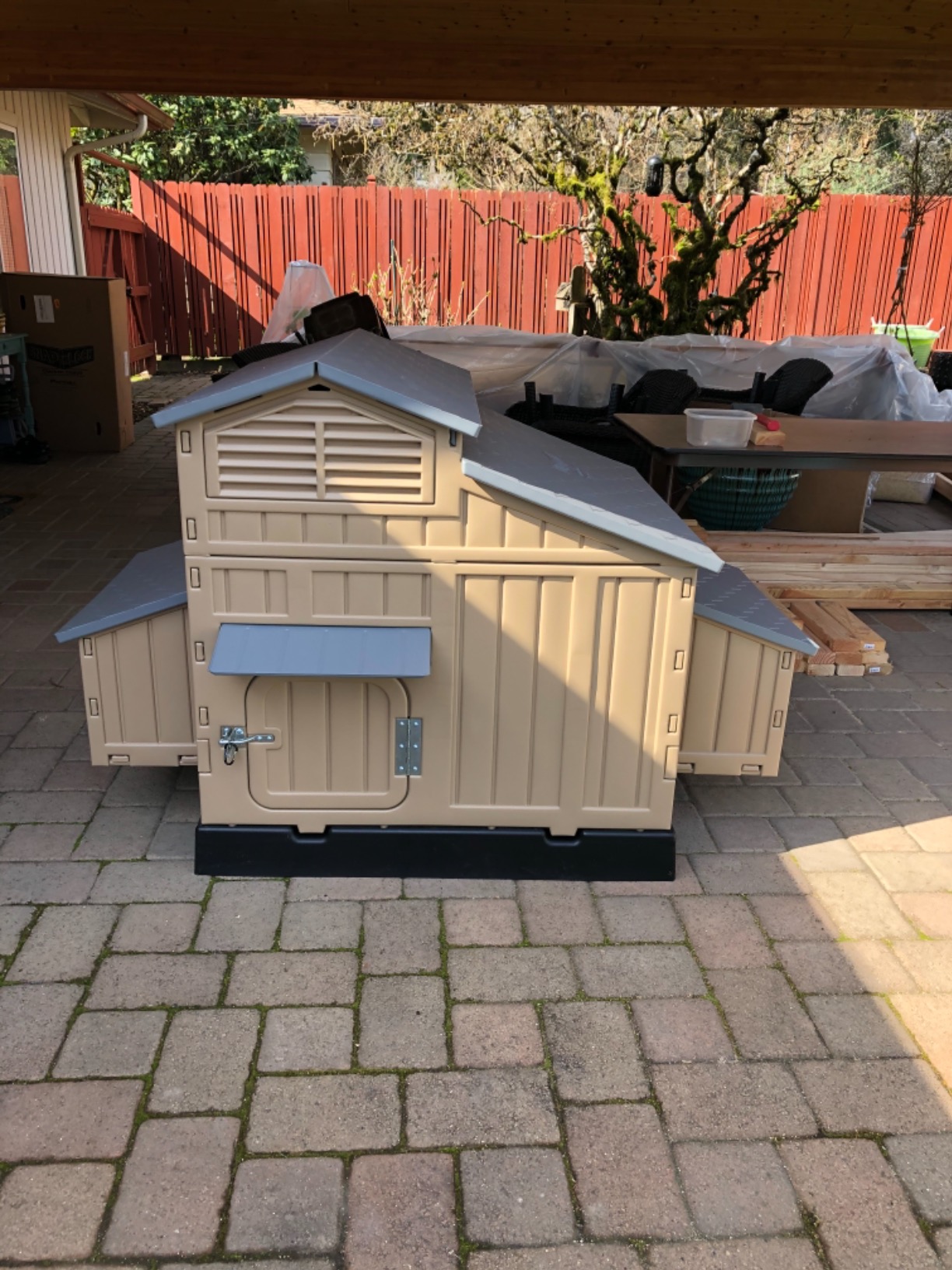 【Pet】Large Chicken Coop Backyard Hen House 4-6 Large 6-12 Bantams